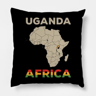 Uganda-Africa Pillow