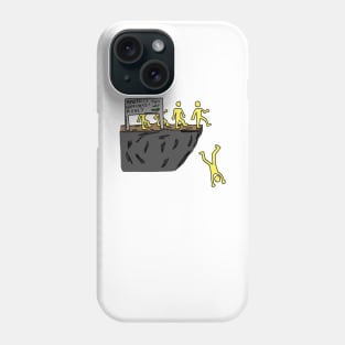 the cliff Phone Case