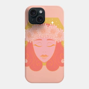 Virgo Maiden (Peach) Phone Case