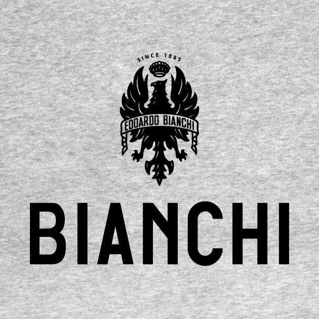 Disover Bianchi Bike Potrait Logo - Bianchi - T-Shirt