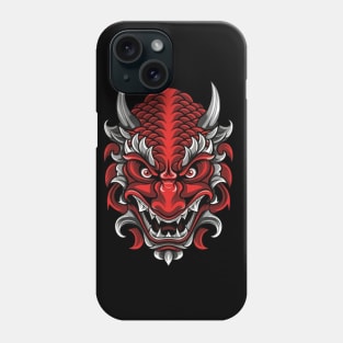 Noh - Red Dragon Phone Case