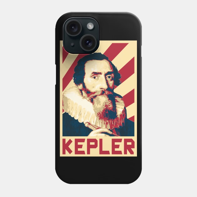 Johannes Kepler Retro Phone Case by Nerd_art