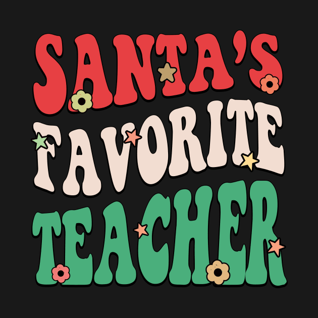 Santa's Favorite Teacher by DigitalCreativeArt