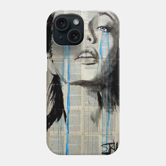 Blue tears Phone Case by Loui Jover 