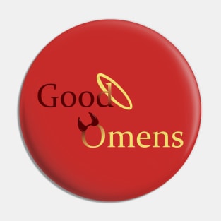 Good Omens Pin