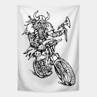 SEEMBO Viking Cycling Bicycle Bicycling Biking Riding Bike Tapestry