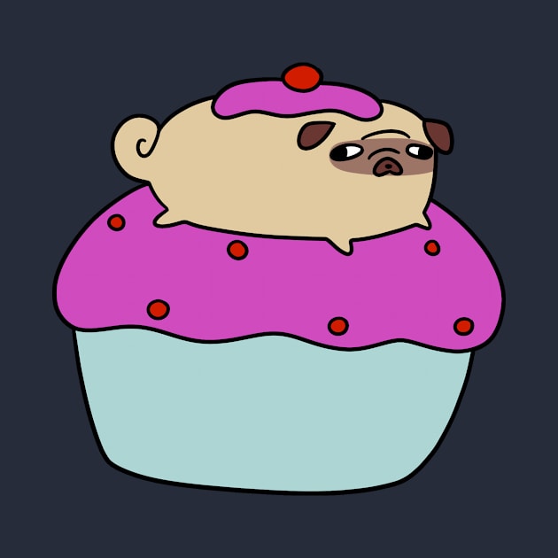 Cupcake Pug by saradaboru