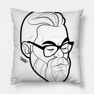 Tired Beard Pillow