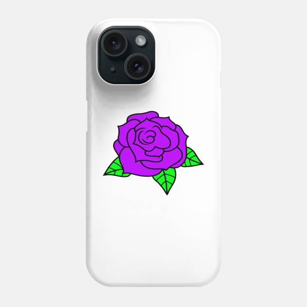 Purple Roses Phone Case by HeavenlyTrashy