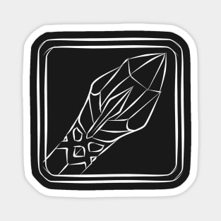 Mage Class Icon (White) Magnet