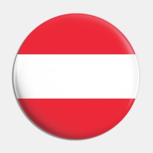 Simple Austria Flag Pin