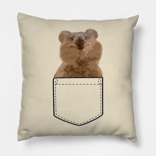 Quokka Happy Life Pillow