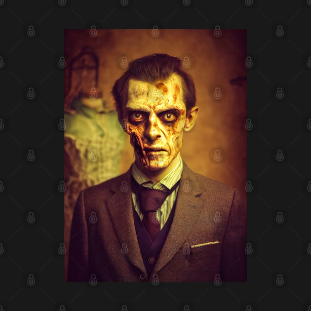 Zombie Tailor Portrait by Nysa Design