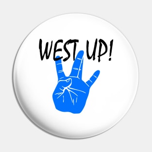 WS UP! blue 3 Pin