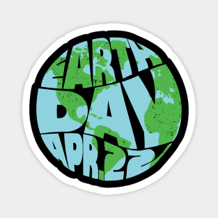 Earth Day 22th April Environmental Awareness Magnet