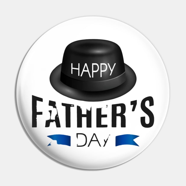 Happy Father's Day - Gift For dad Father Pin by busines_night