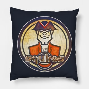 Virginia Squires Basketball Pillow