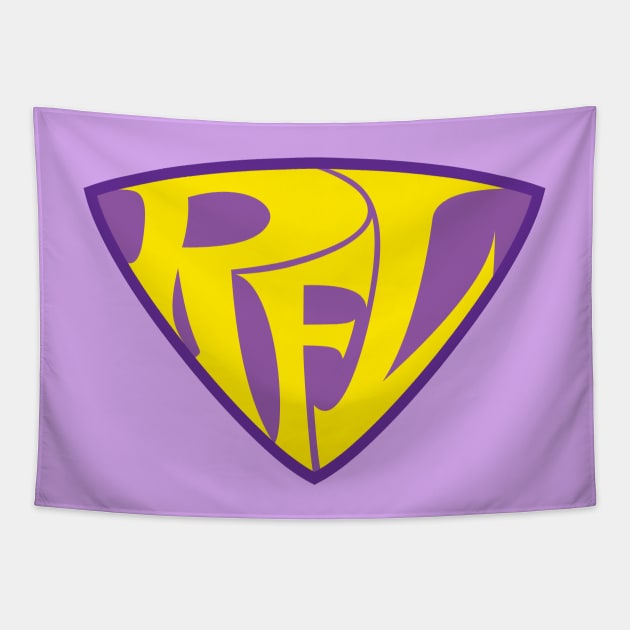 Relay for Life - Wonder Twins Tapestry by frankpepito