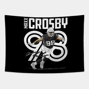 Maxx Crosby Las Vegas Inline Tapestry