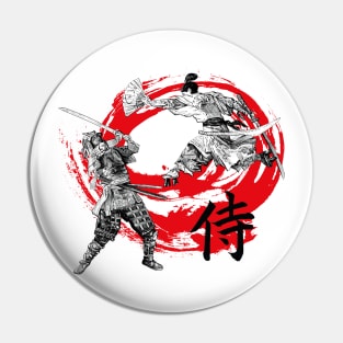 Samurai Warriors Pin