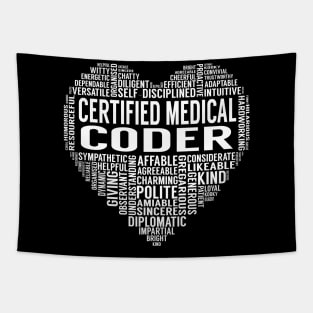 Certified Medical Coder Heart Tapestry