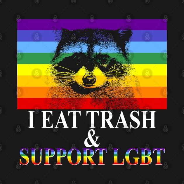 Raccoon LGBT by giovanniiiii