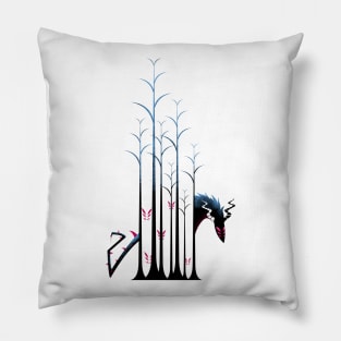 things in the woods Pillow