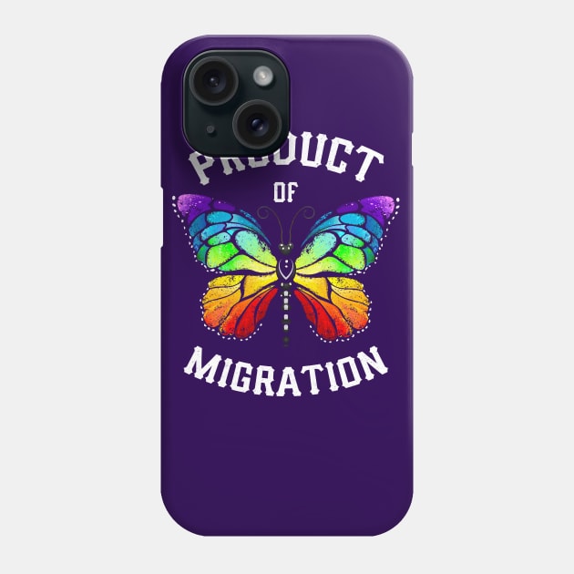 Product of Migration! Hispanic Immigrant Phone Case by Jamrock Designs