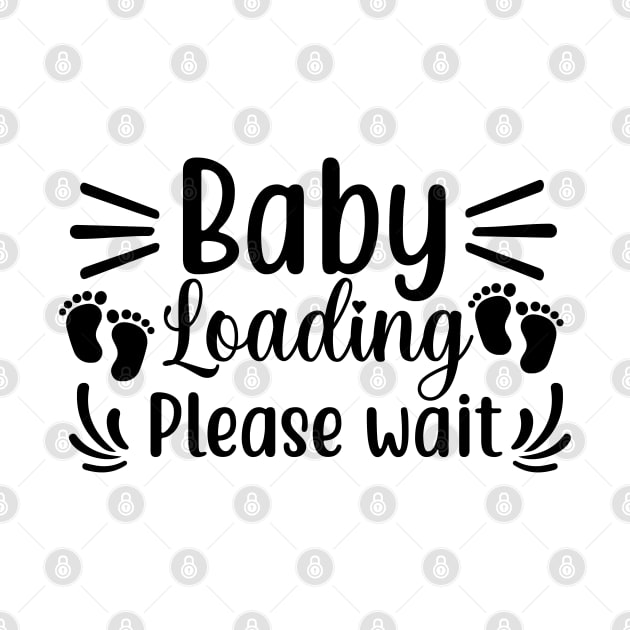 Baby Loading Please Wait by Vooble