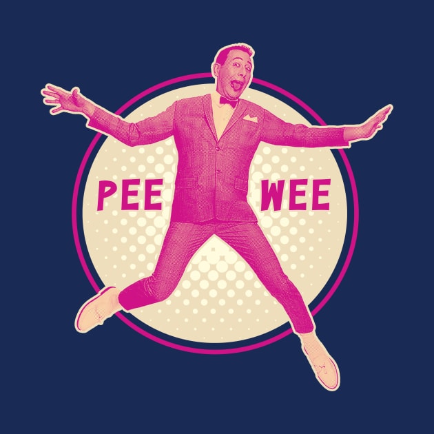 Pee Wee Herman - Playhouse RETRO by Pitchin' Woo Design Co.