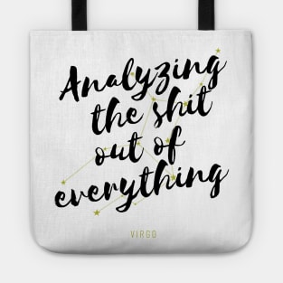 Virgo Zodiac Funny Tote