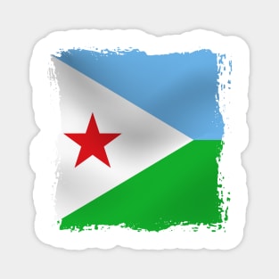 Djibouti Artwork Magnet