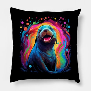 Sea Lion Happiness Pillow