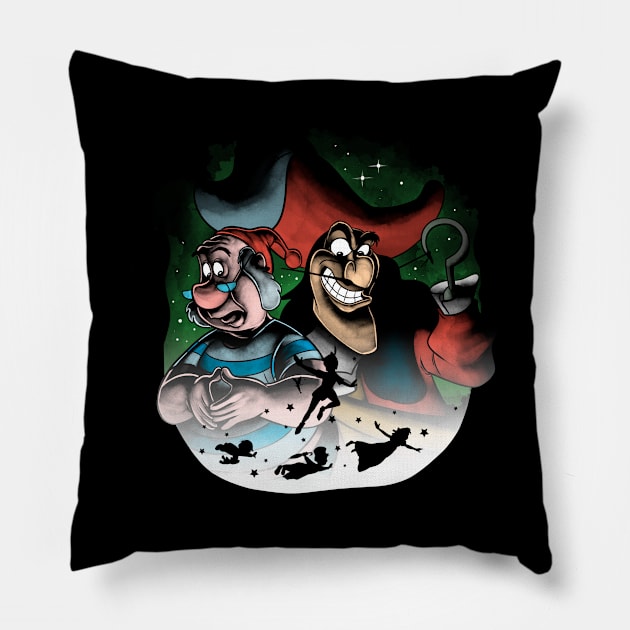 Pirate villain Pillow by Cromanart