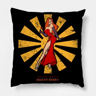 Jessica Rabbit Retro Japanese Pillow