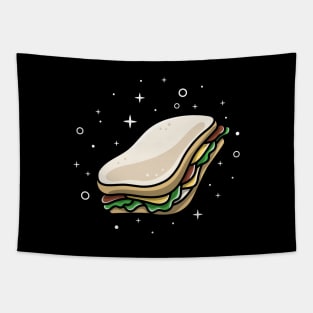 Sandwich Sparkling Light Cartoon Tapestry