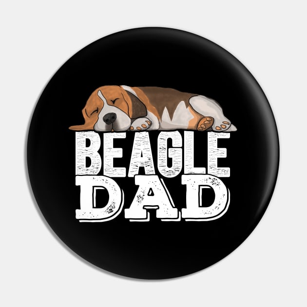 Beagle - Beagle Dad Pin by Kudostees