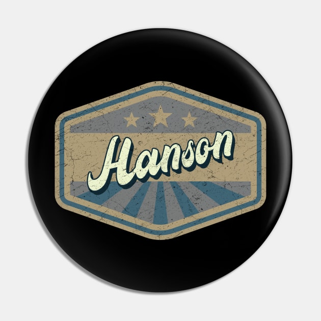 vintage Hanson Pin by KOKOS PAPA