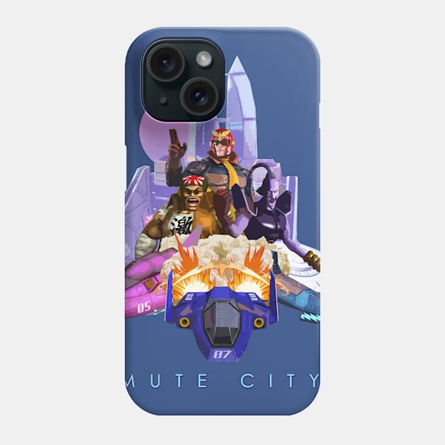 Mute City Phone Case by dogeandpepe