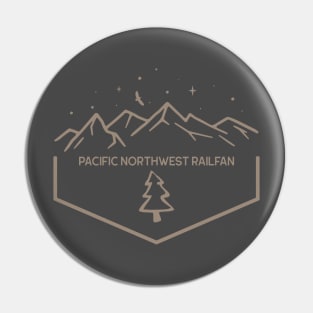 Pacific Northwest Railfan Pin