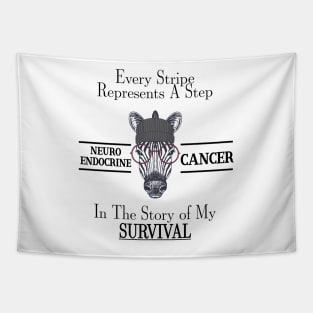 Neuroendocrine Cancer Zebra Tapestry