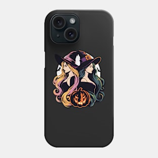 Good Witch Bad Witch Halloween Phone Case