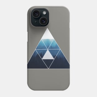 Geometry Misty Forest Phone Case