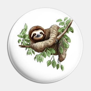 Little Sloth Pin