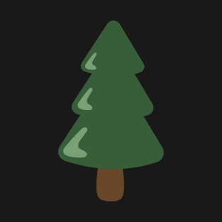 Christmas tree concept. T-Shirt