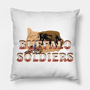 Buffalo Soldiers Pillow