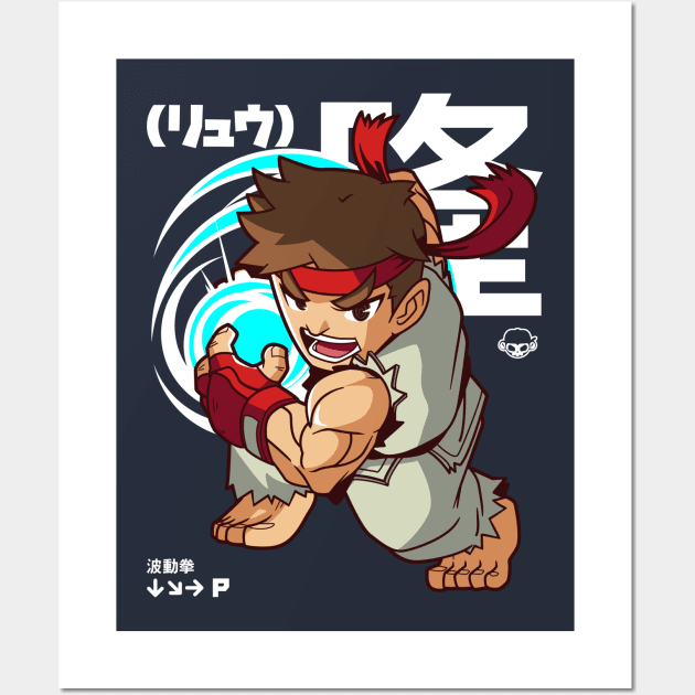 Ryu street fighter - Street Fighter - Posters and Art Prints