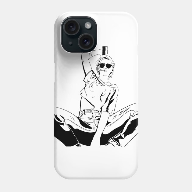 Graphic - Woman 2 Phone Case by SleepyInPsych