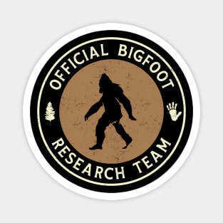 Official Bigfoot Research Team Bigfoot Believer Magnet