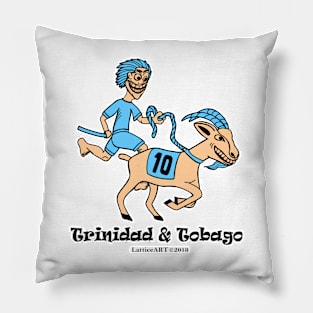 Goat Race Pillow